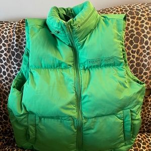 Forever 21 Pantone Green Puffer Vest